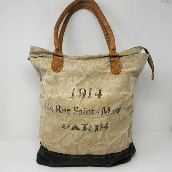 Handbags - Canvas bag - 1914 Paris 144 Rue Saint - Martin